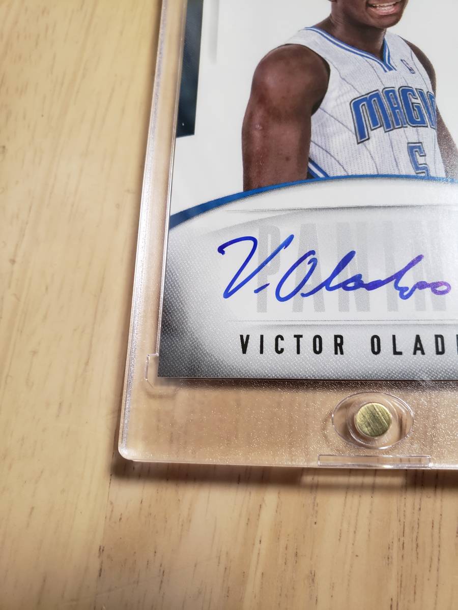 サイン 2013 -14 Panini Next Day VICTOR OLADIPO Auto RC / ビクター オラディポ Autograph_画像3