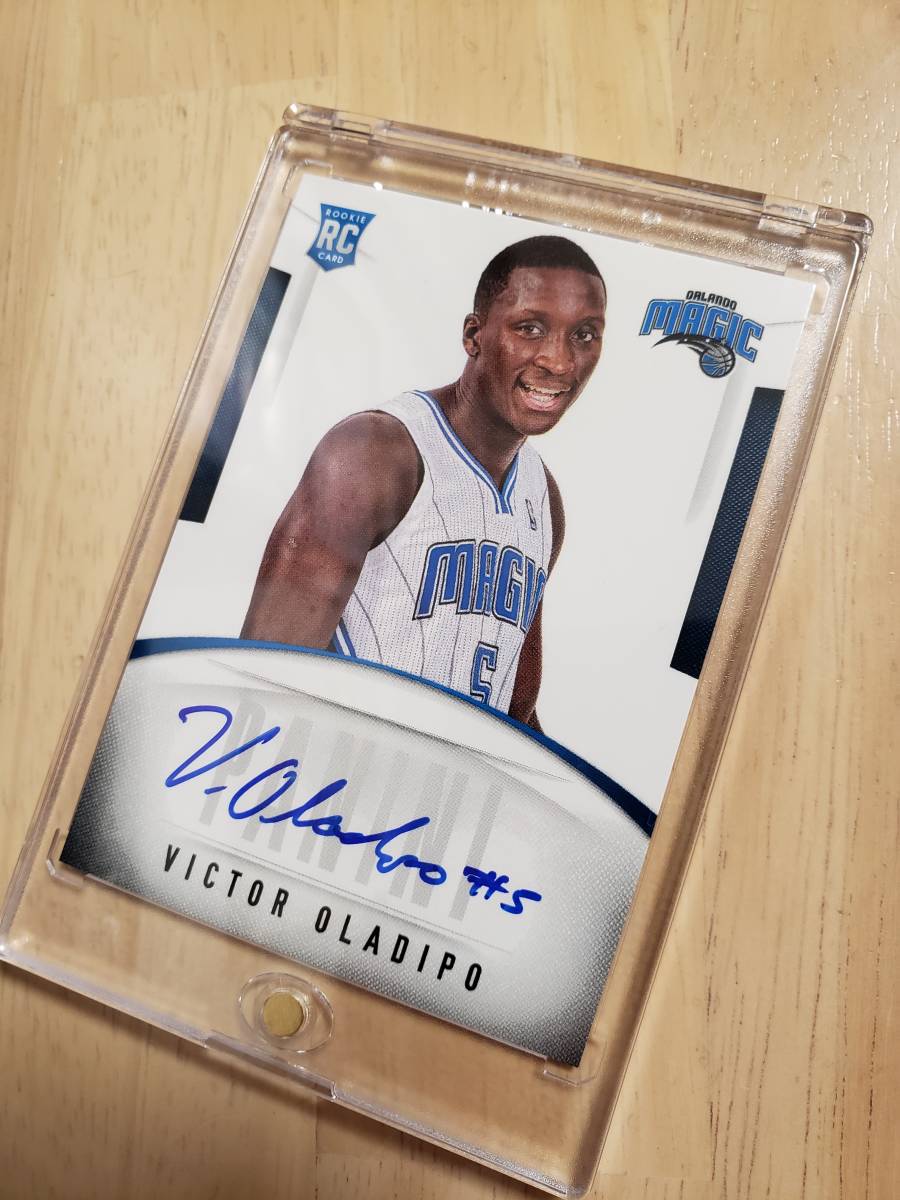 サイン 2013 -14 Panini Next Day VICTOR OLADIPO Auto RC / ビクター オラディポ Autograph_画像9