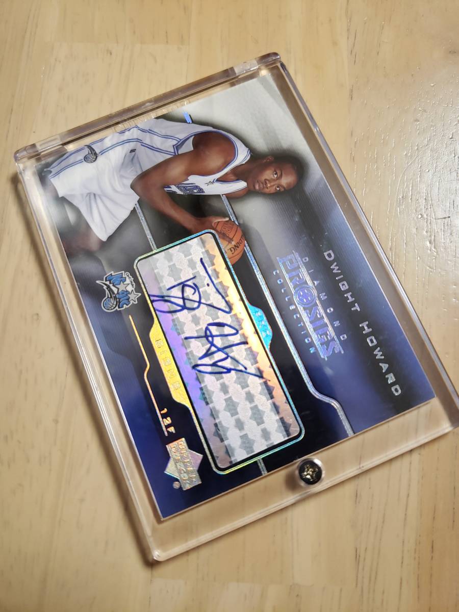 サイン 2004 -05 UD Pro Sigs DWIGHT HOWARD Auto RC / ドワイト ハワード Autograph _画像7