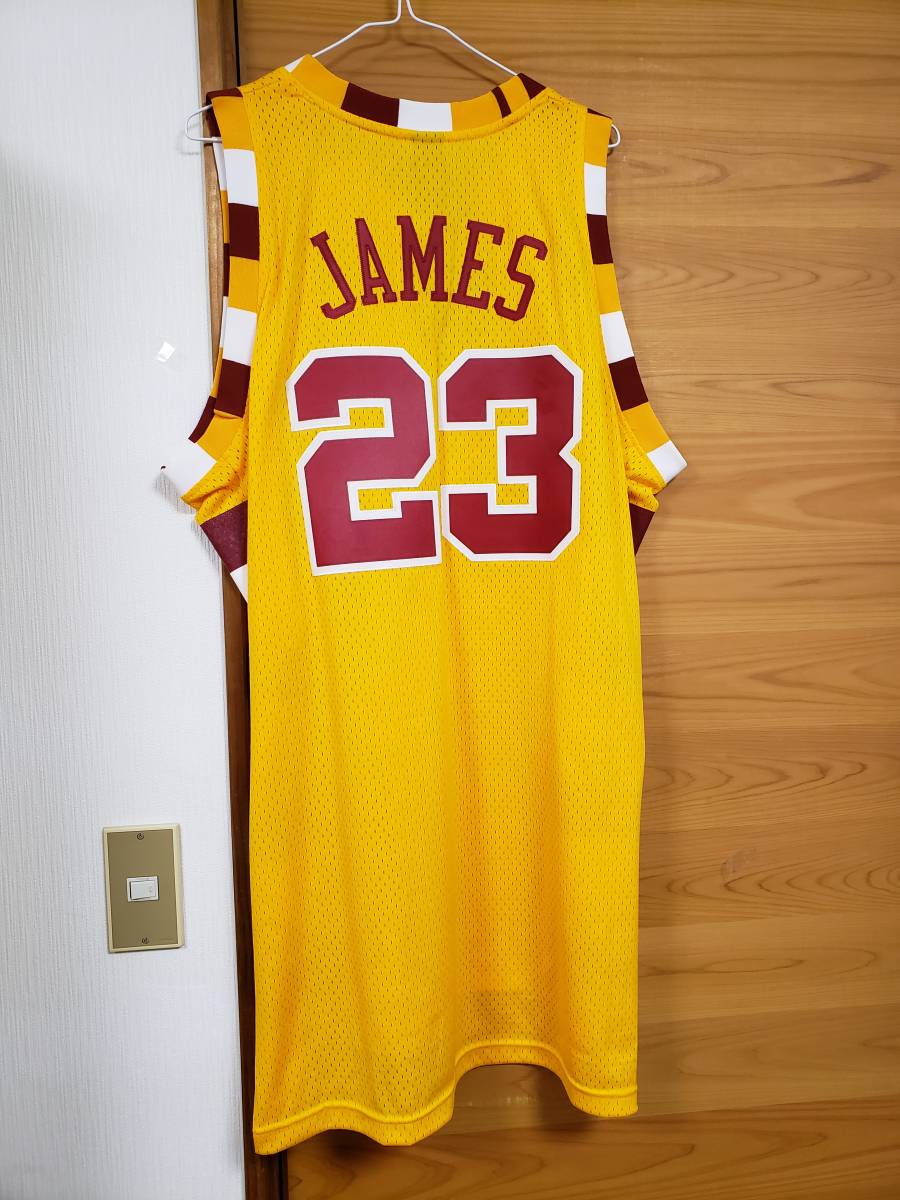 Reebok LEBRON JAMES Swingman Cleveland Cavaliers Jersey Size (2XL) / レブロン ジェームズ _画像2