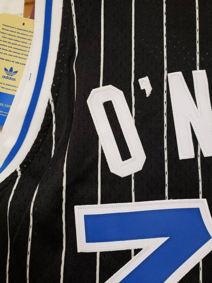 2016 Adidas SHAQUILLE O'NEAL Swingman Orlando Magic Jersey Size (S) / シャキール オニール @NBA store 100% Authentic 刺繍_画像7