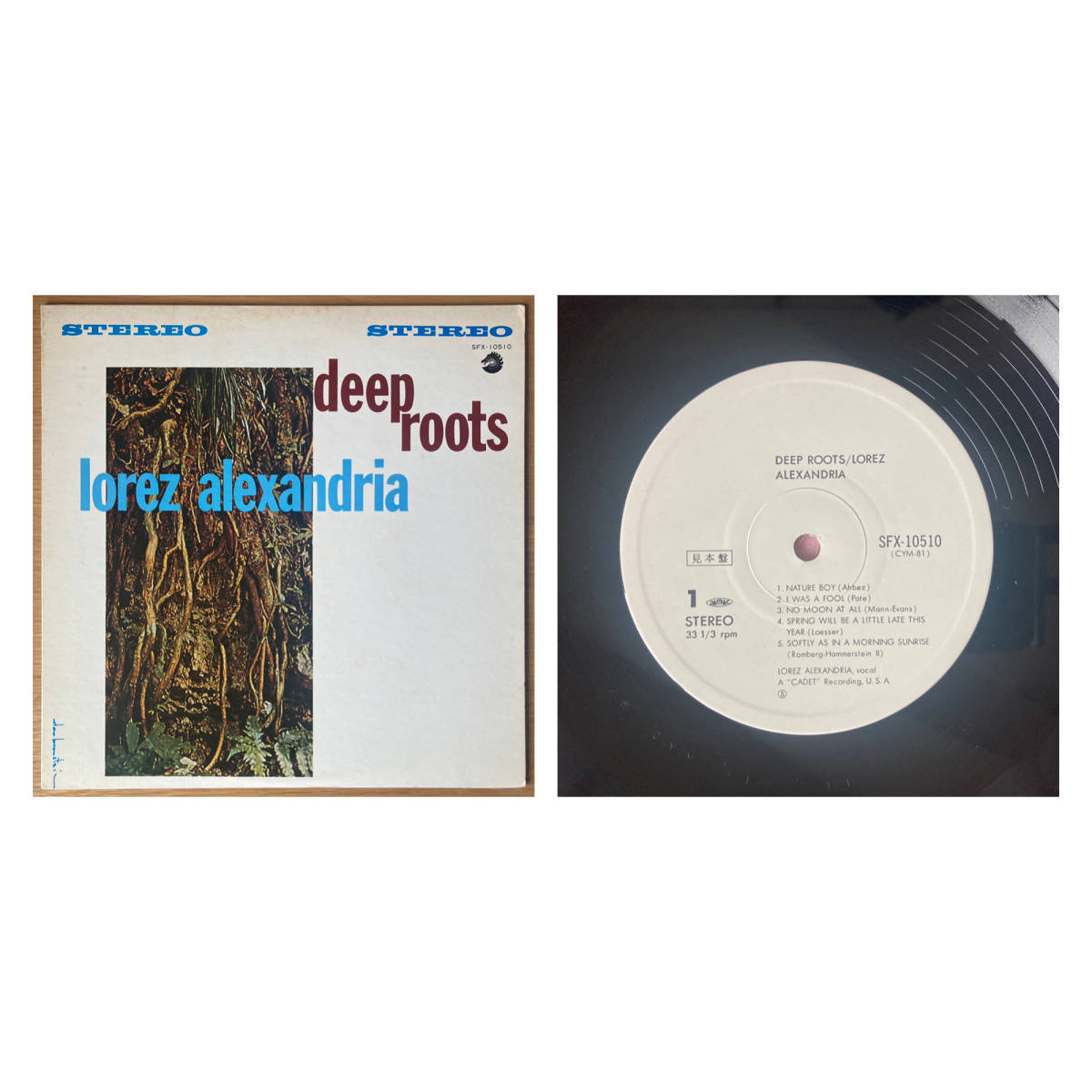 情熱セール LOREZ ALEXANDRIA Deep Roots 国内再発盤 LP 超格安一点 白ラベルプロモ CHESS SFX-10510
