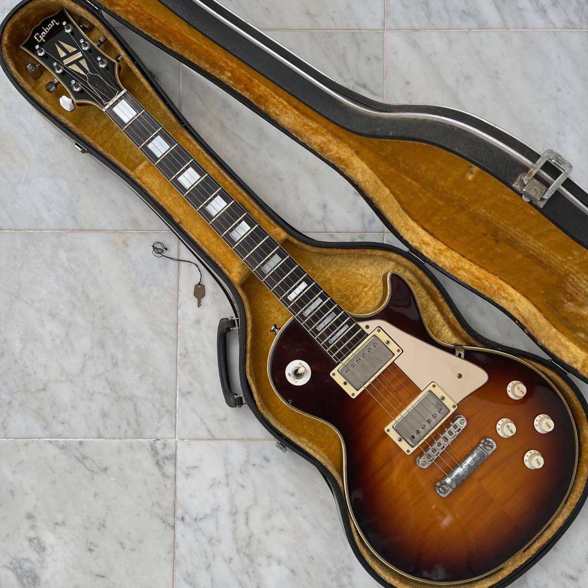 Yahoo!オークション - 希少 Gaban ギャバン Les Paul Custom Yahoo!オークション - 希少 Gaban ギャバン Les Paul Custom