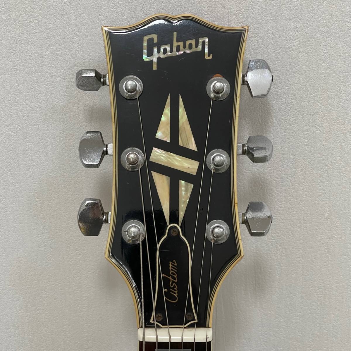 Yahoo!オークション - 希少 Gaban ギャバン Les Paul Custom Yahoo!オークション - 希少 Gaban ギャバン Les Paul Custom