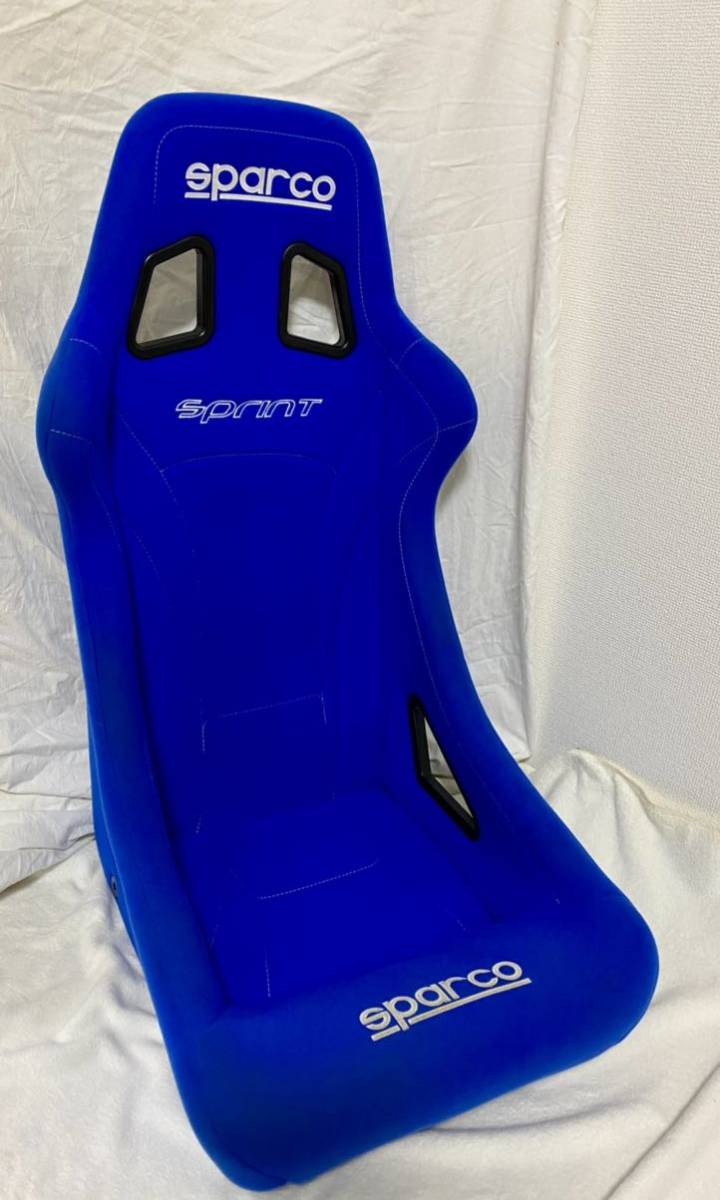 希少】スパルコ フルバケットシート スプリント 青SPRINT フルバケ