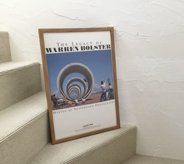 LEGACY OF WARREN BOLSTER MASTER OF SKATEBOARD Poster　フレーム付