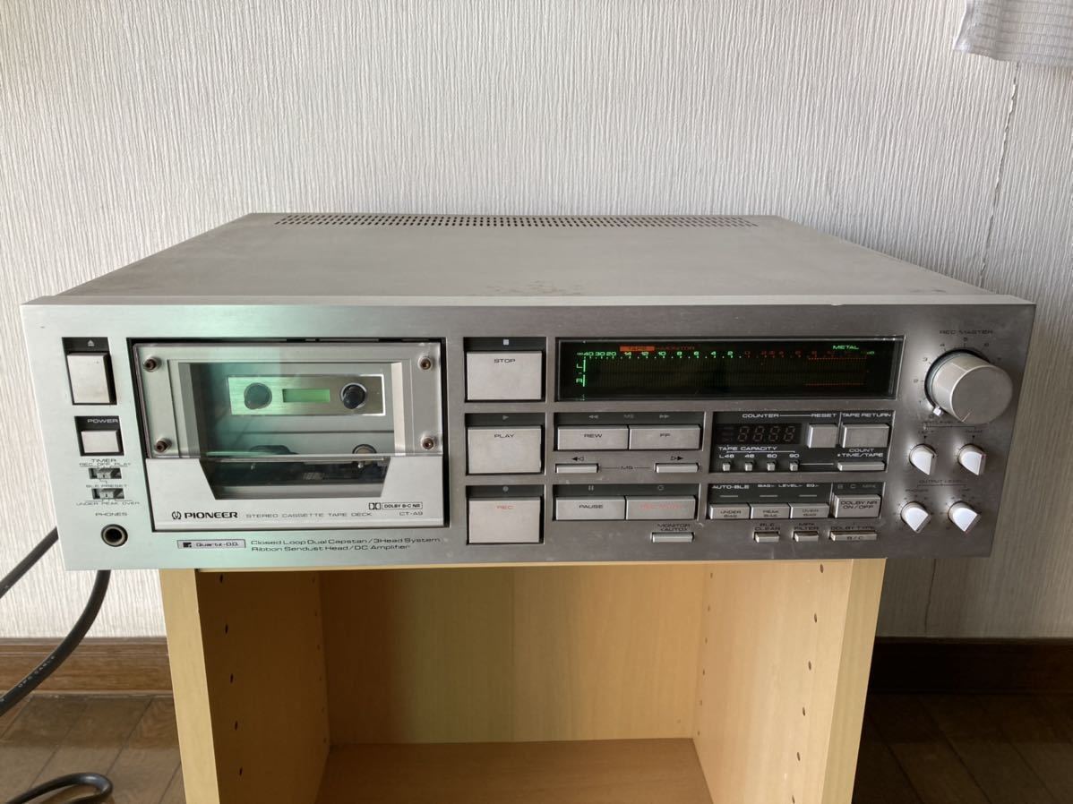 Pioneer Cassette Deck CT-A9 パイオニア カセットデッキ CT-A9 取説付き