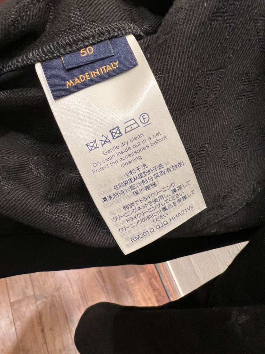 登場! LOUIS ロゴ モノグラム デニムジャケット ルイヴィトン VUITTON