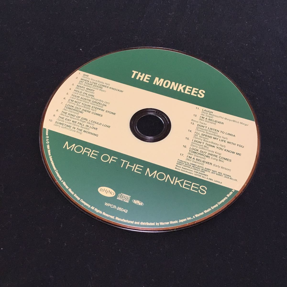 CD more of the monkees 希少 ディスク良好_画像2