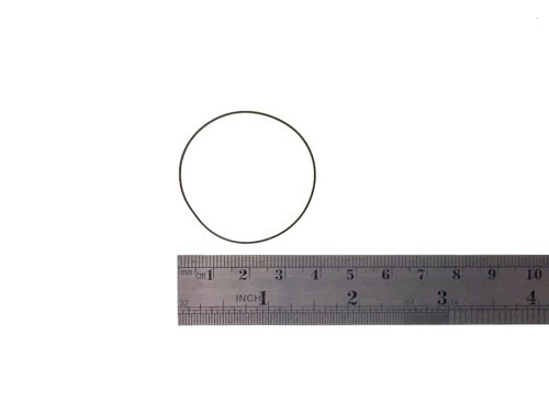 ポータブル・カセット修理パーツ 角ベルト 内径36mm 幅0.5mm 1本 駆動系消耗パーツ修理交換用_画像2