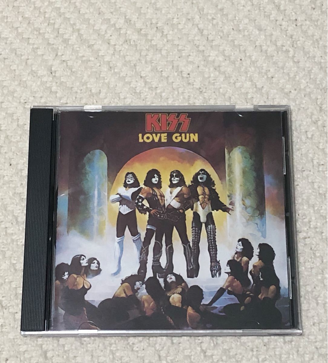 【国内盤CD】KISS『ラヴガン』（帯付き）　キッス　LOVE GUN