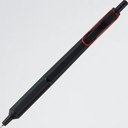新品 好評 油性ボ-ルペン 三菱鉛筆 9-ZQ ブラックレッド SXN100338BK15 ジェットストリ-ムエッジ 0.38_画像1