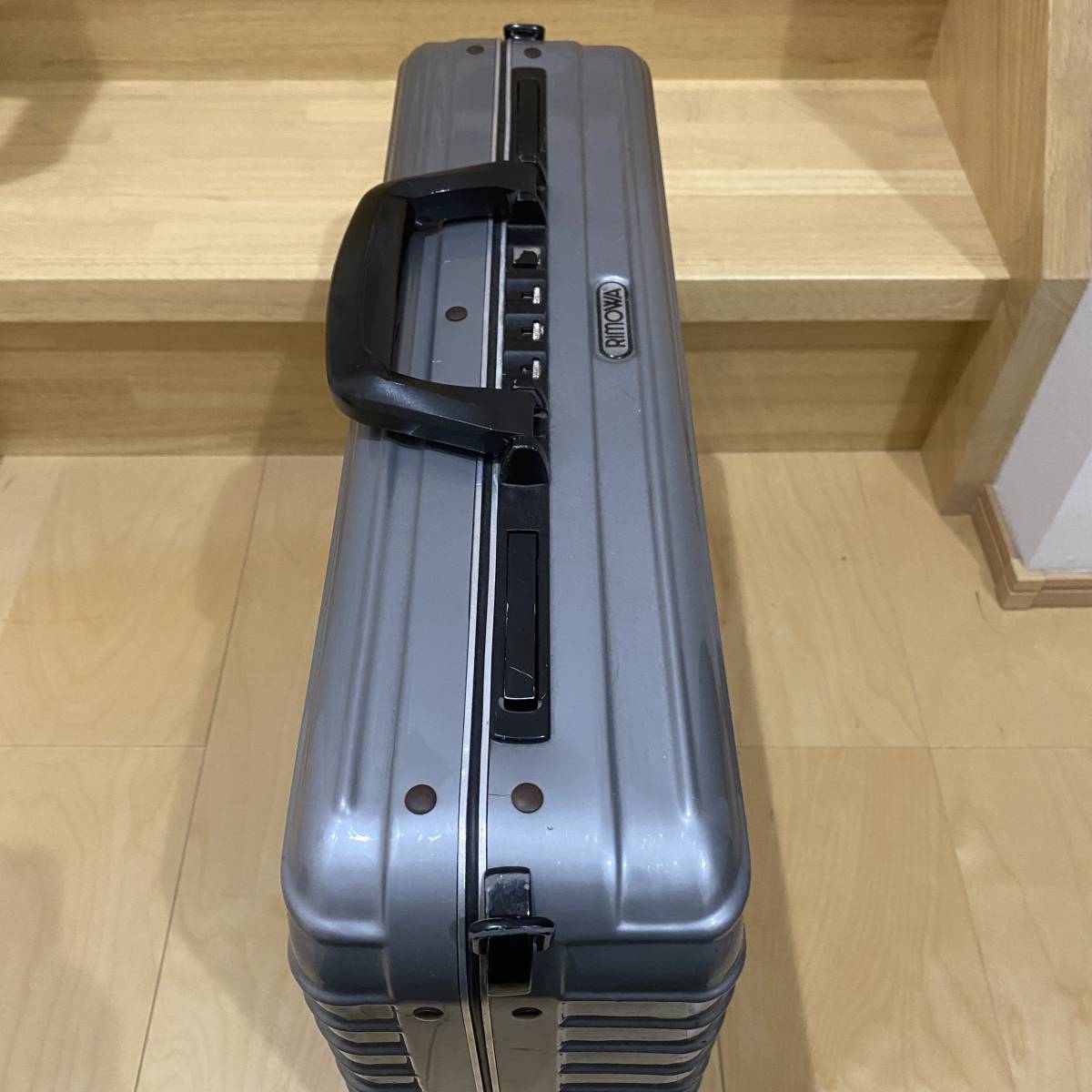 RIMOWA SAMBA リモワ アタッシュケース サンバ シルバーグレー ポリカーボネート 19L 6