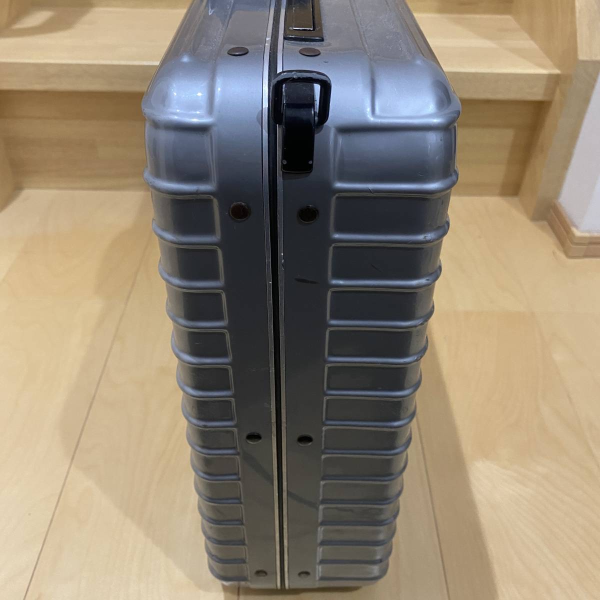 RIMOWA SAMBA リモワ アタッシュケース サンバ シルバーグレー ポリカーボネート 19L 3