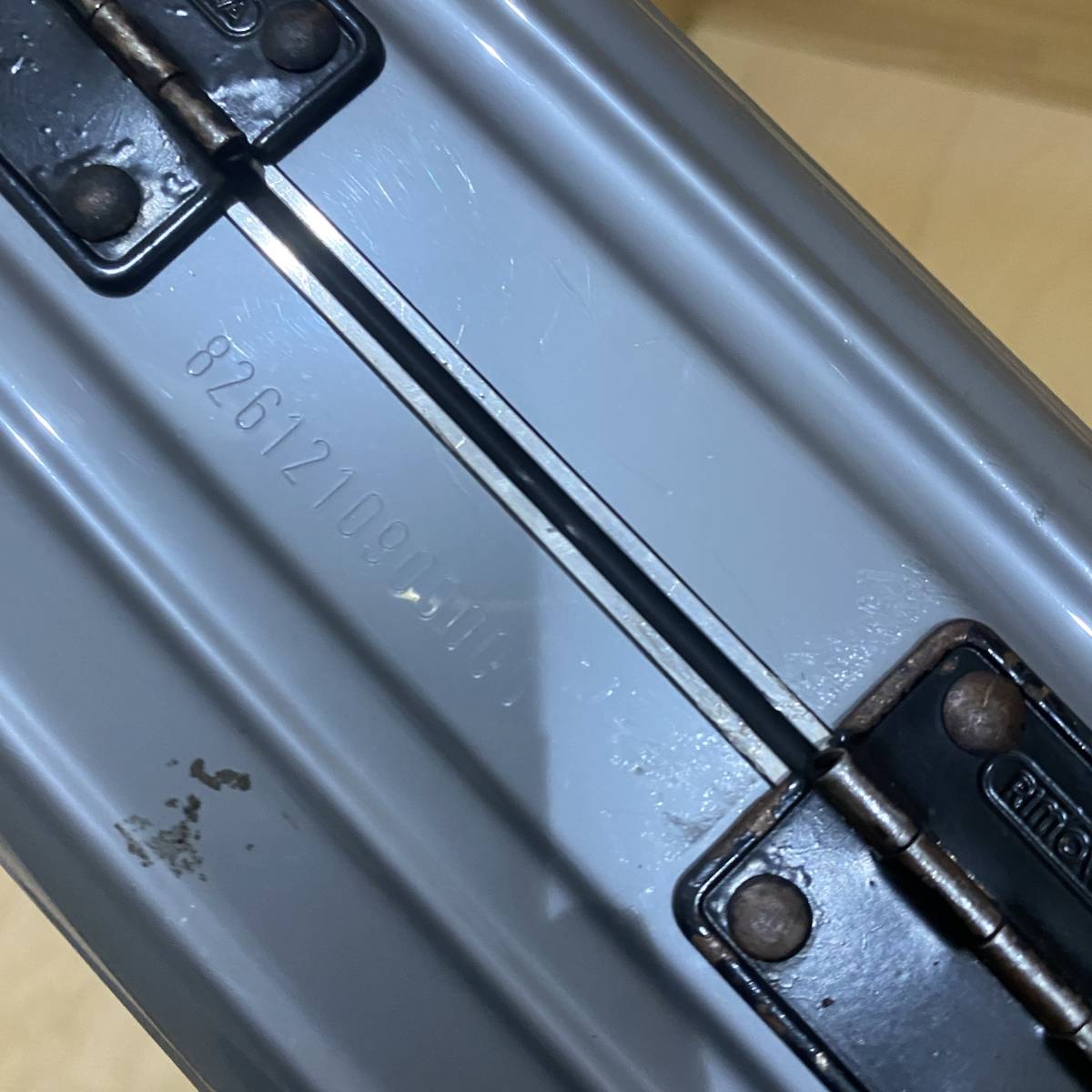 RIMOWA SAMBA リモワ アタッシュケース サンバ シルバーグレー ポリカーボネート 19L 7