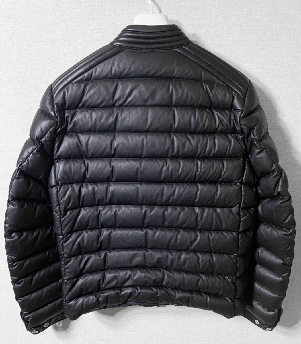 正規品 MONCLER AMIOT モンクレール エミオ レザー ダウン 正規品 MONCLER AMIOT モンクレール エミオ レザー ダウン