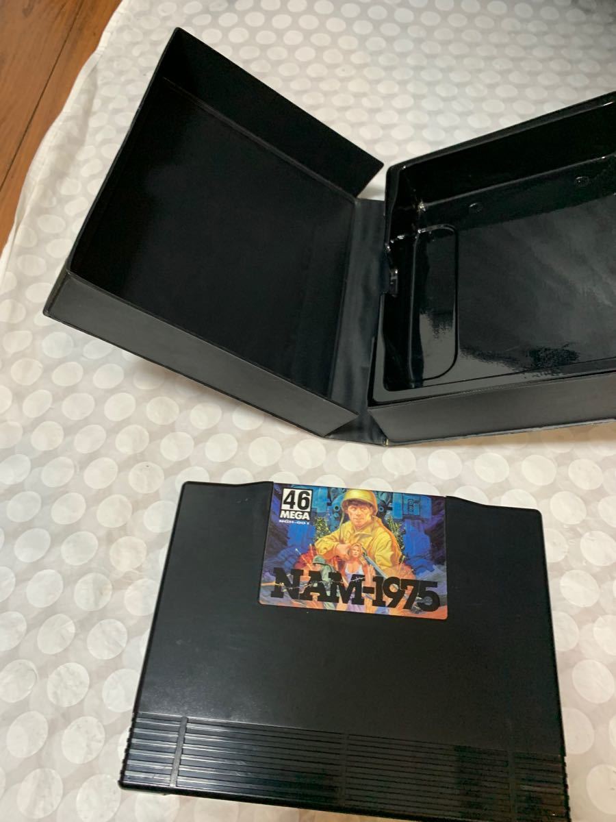 最終値下げSNK エス・エヌ・ケイ NEOGEO ネオジオ ROM NAM-1975 ナム1975 ソフト箱　のみ ネオジオロム 