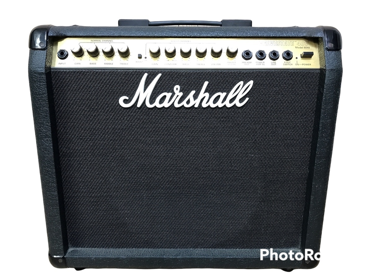 Marshall 8040 VALVESTATE 40V ギターアンプ 音響機器 マーシャル 高音質 高性能 コンボアンプ 英国製 イギリス 器材 ライブ 直接引取可_画像2