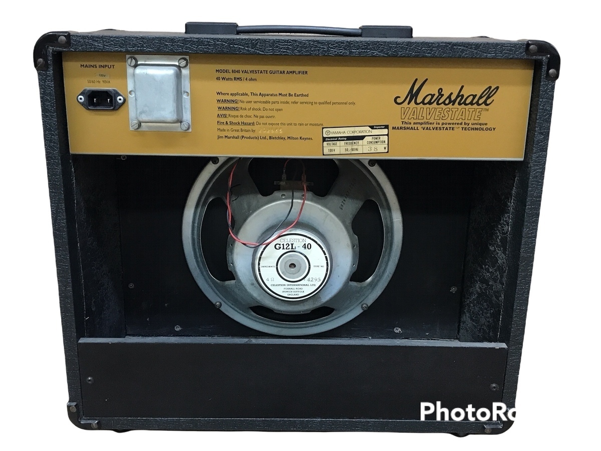 Marshall 8040 VALVESTATE 40V ギターアンプ 音響機器 マーシャル 高音質 高性能 コンボアンプ 英国製 イギリス 器材 ライブ 直接引取可_画像4