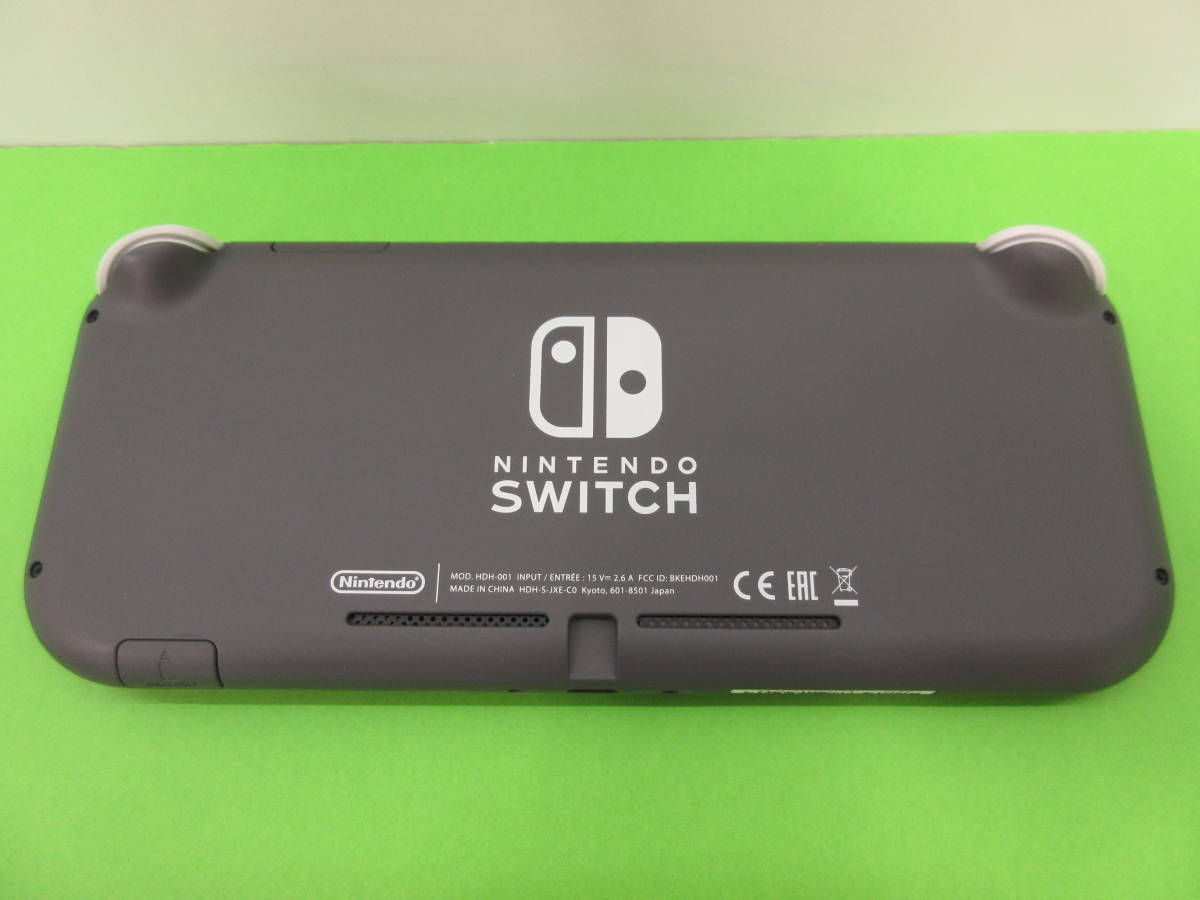 Nintendo Switch Lite グレー ニンテンドースイッチライト 本体　②_画像6