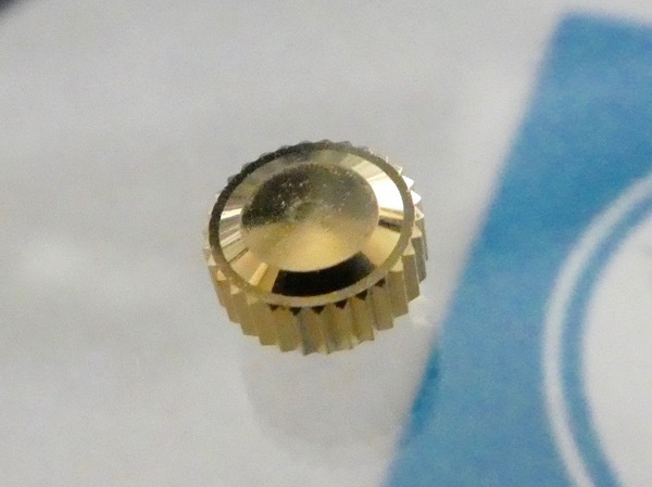 * Seiko bell matic business bell SGP gold color watch stem 4005-7000 7001 4006-7000 7001 7010 7011 unused dead stock 