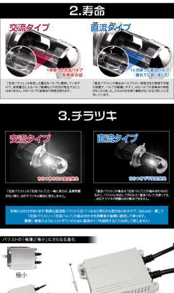 RAV4 SXA1系 ヘッドライト超光超薄35w H4リレーレスHIDキット_画像3