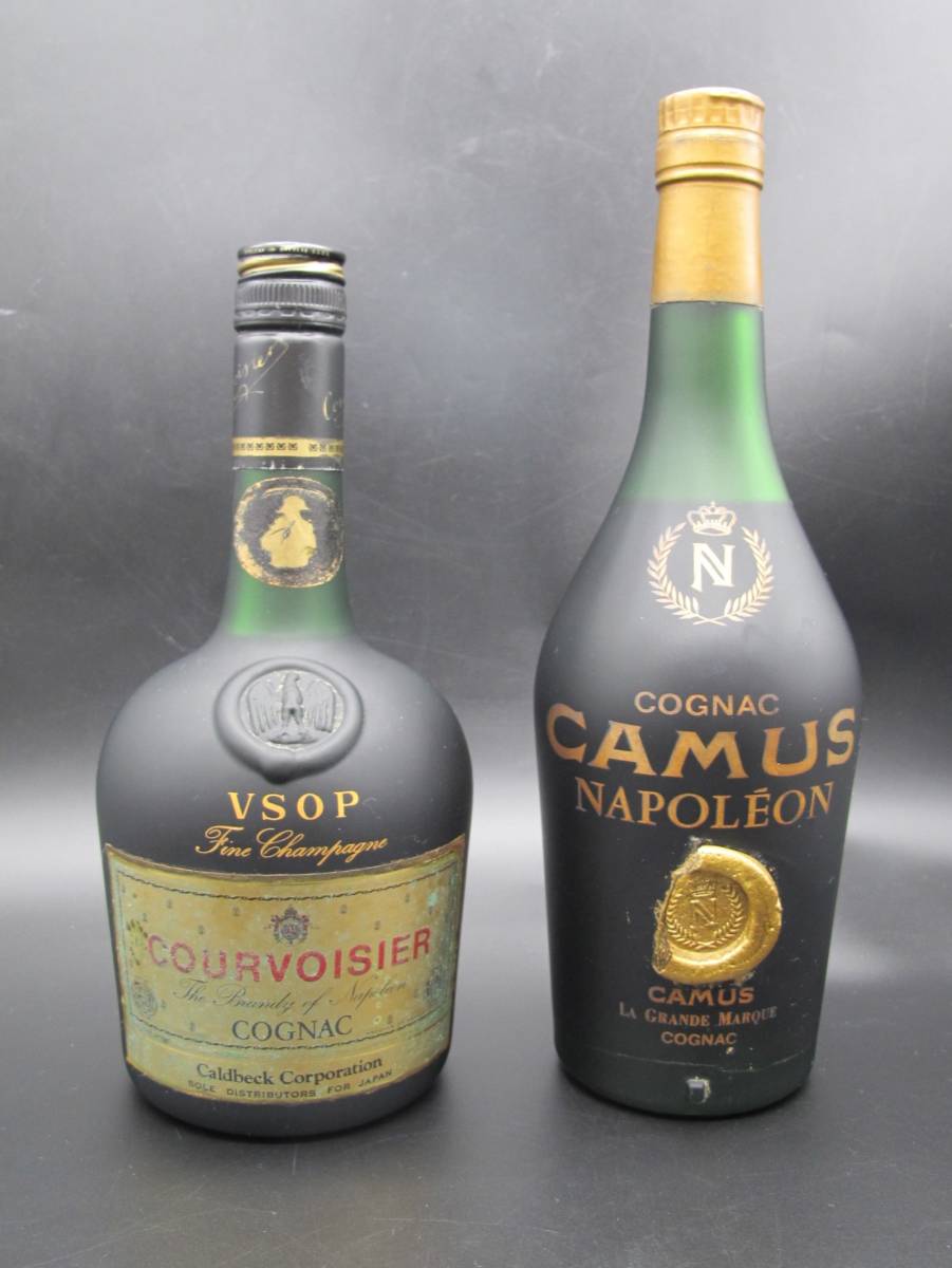 多様な 古酒【未開封】カミュ コニャック〈2本セット〉 ナポレオン 多様な 古酒【未開封】カミュ コニャック〈2本セット〉 ナポレオン