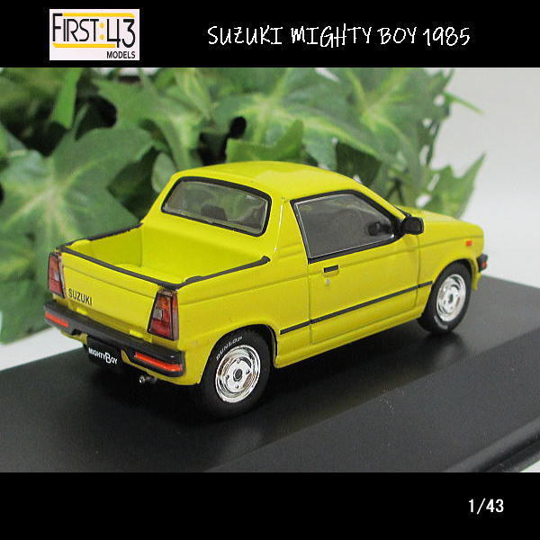 1/43SUZUKI(スズキ)マイティーボーイ/1985(イエロー)/First43/ダイキャストミニカー_画像4