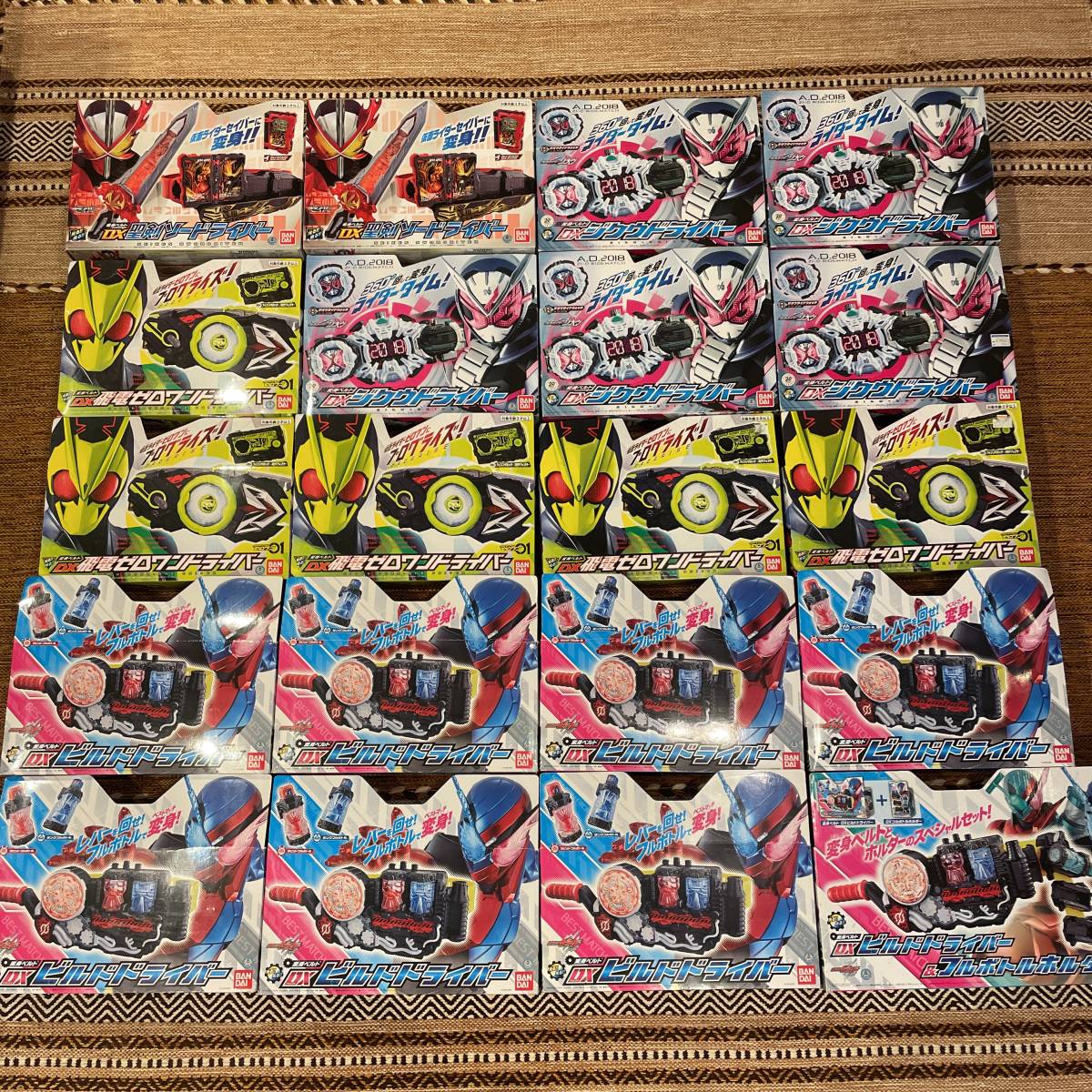 仮面ライダー 変身ベルト DX ドライバー セイバー ゼロワン ビルド