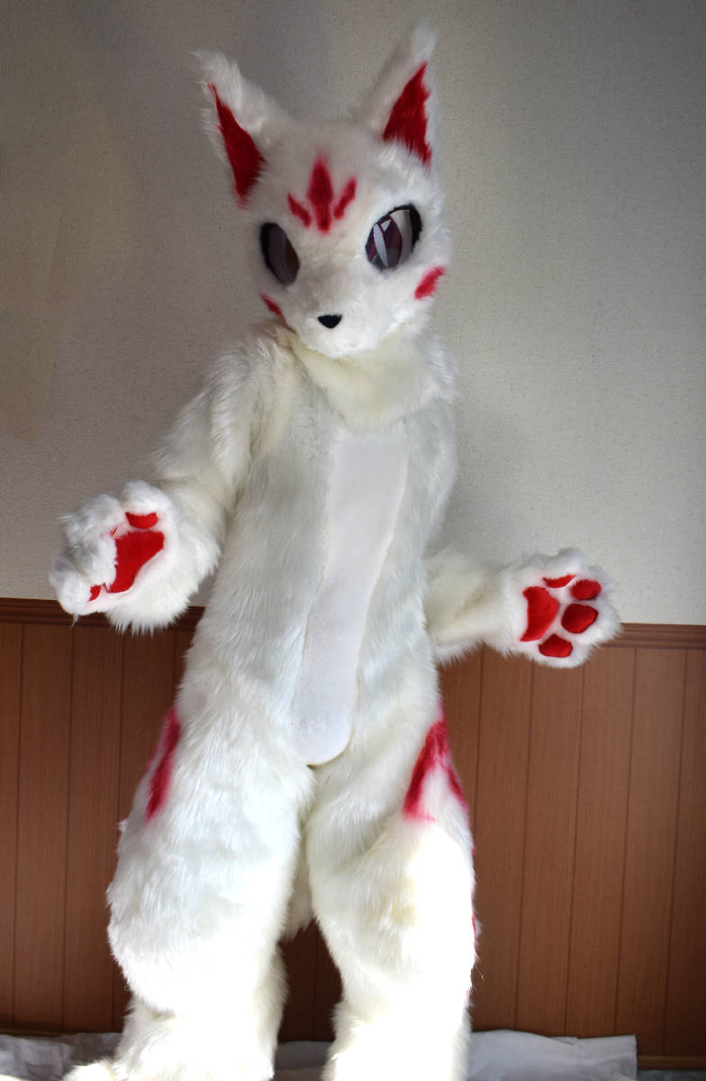 Yahoo!オークション   ケモノ 着ぐるみ 狐 キツネ Fursuit fox