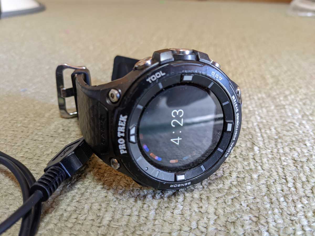 CASIO WSD-F20 PRO TREK Smart 中古 ジャンク_画像1