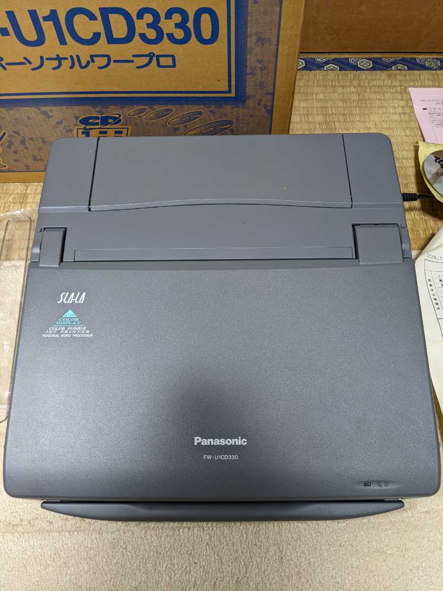 品多く Panasonic ワープロ スララ SLALA FW-U1CD350 kead.al