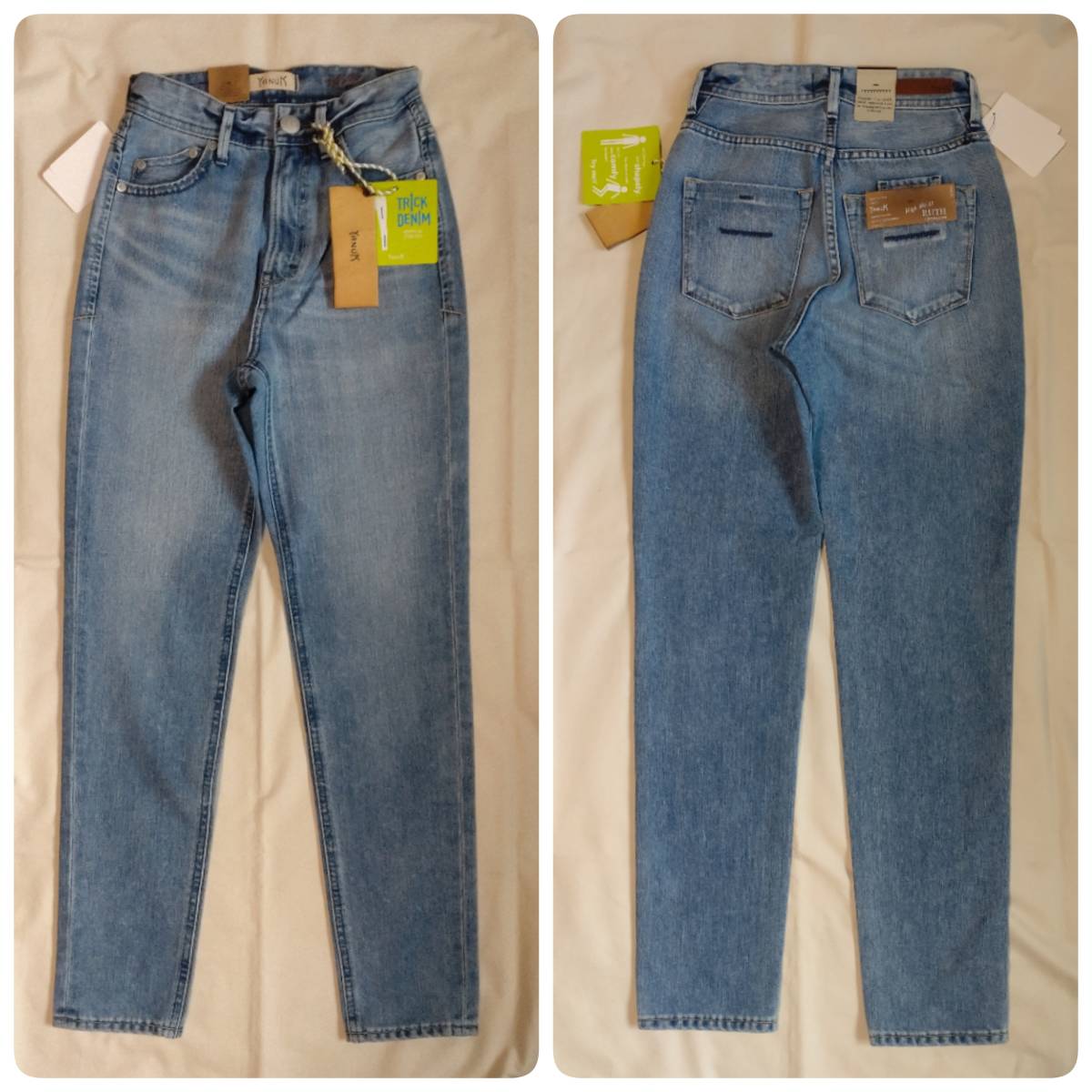 新品 YANUK ヤヌーク NEW High Waist RUTH ハイウエスト ルース 新品 YANUK ヤヌーク NEW High Waist RUTH ハイウエスト ルース