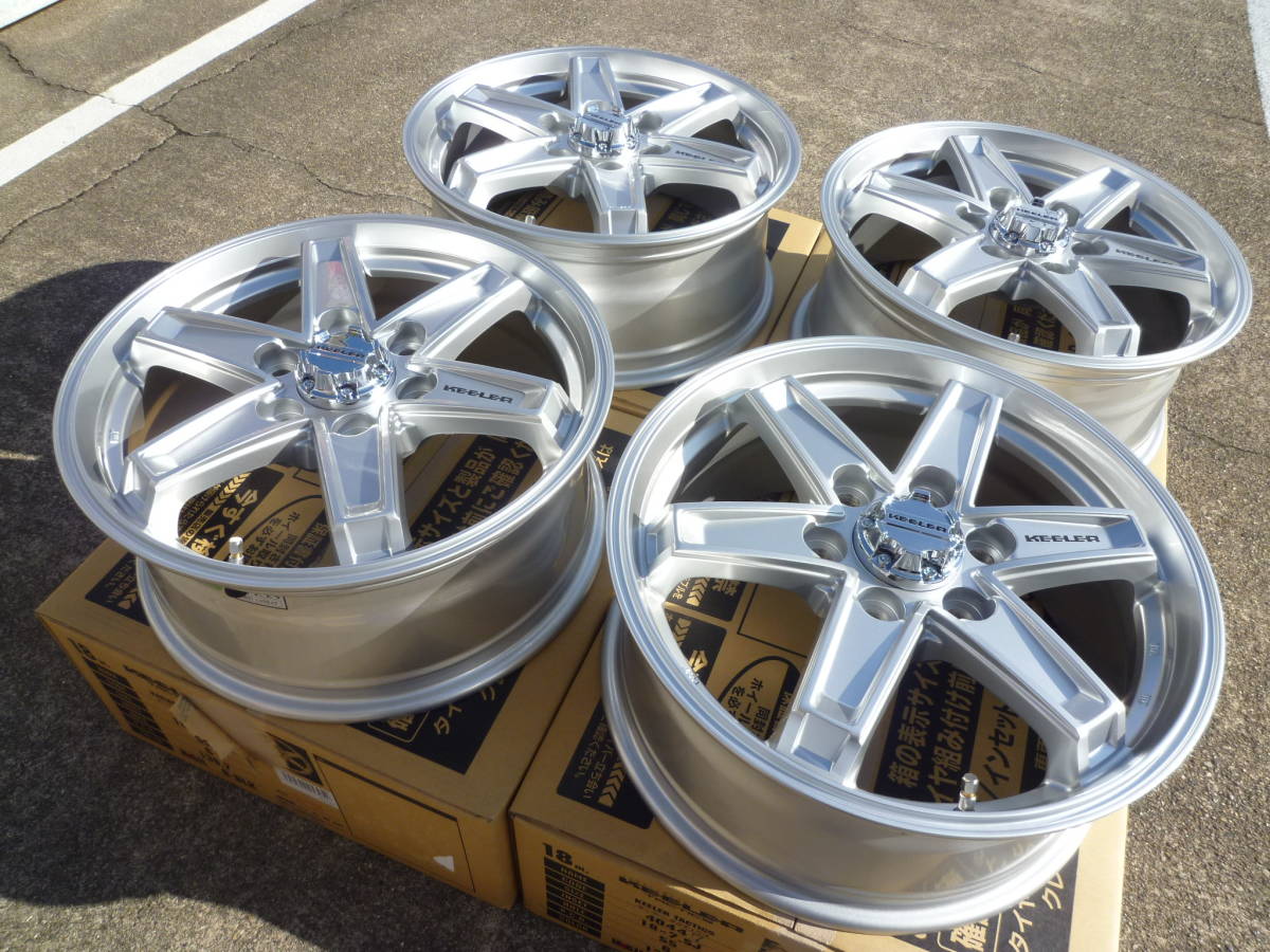 未使用展示品 キーラー タクティクス 7.5Jx18 +55 6H/139.7 18インチ ランクル300 専用 平座ナット用_画像1