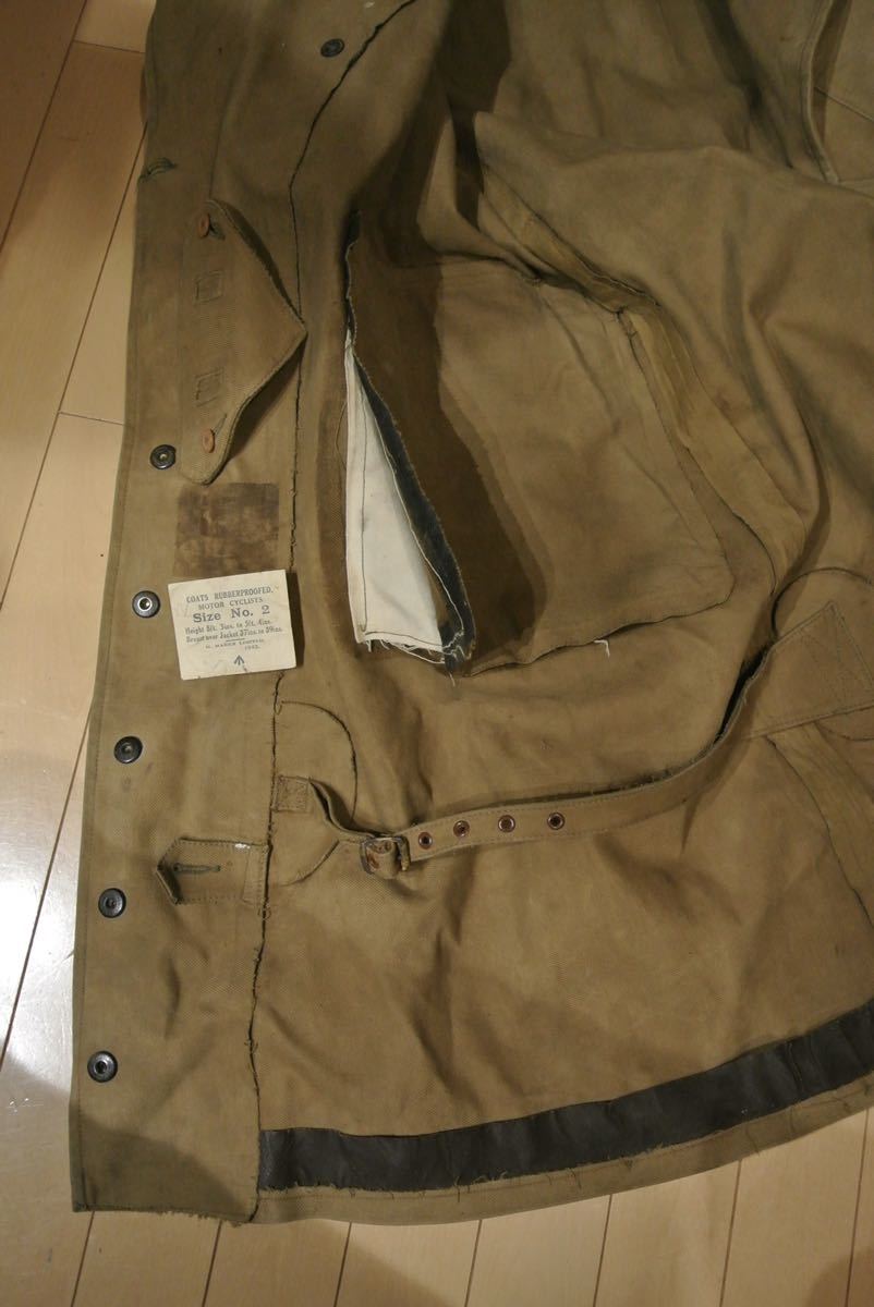 超希少 英国軍 ディスパッチライダースコート size 2 モーター 超希少 英国軍 ディスパッチライダースコート size 2 モーター