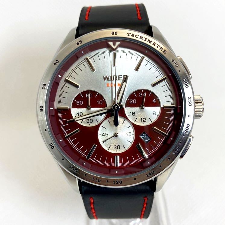 美品 電池&革バンド新品 送料込 セイコー SEIKO ワイアード 美品 電池&革バンド新品 送料込 セイコー SEIKO ワイアード