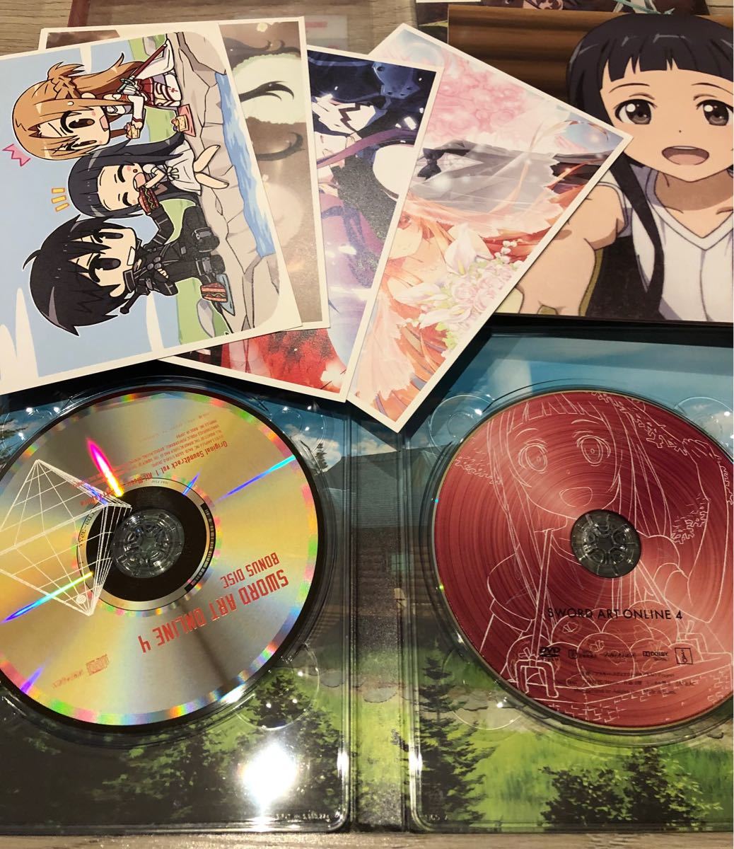 ソードアートオンライン　初回限定DVD第４巻　ソードアート・オンライン１期