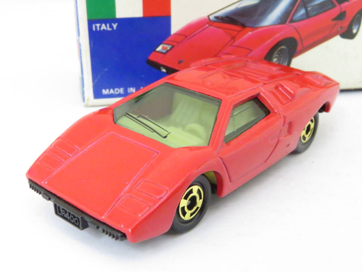 トミカ LAMBORGHINI COUNTACH ランボルギーニ カウンタック 赤 箱付