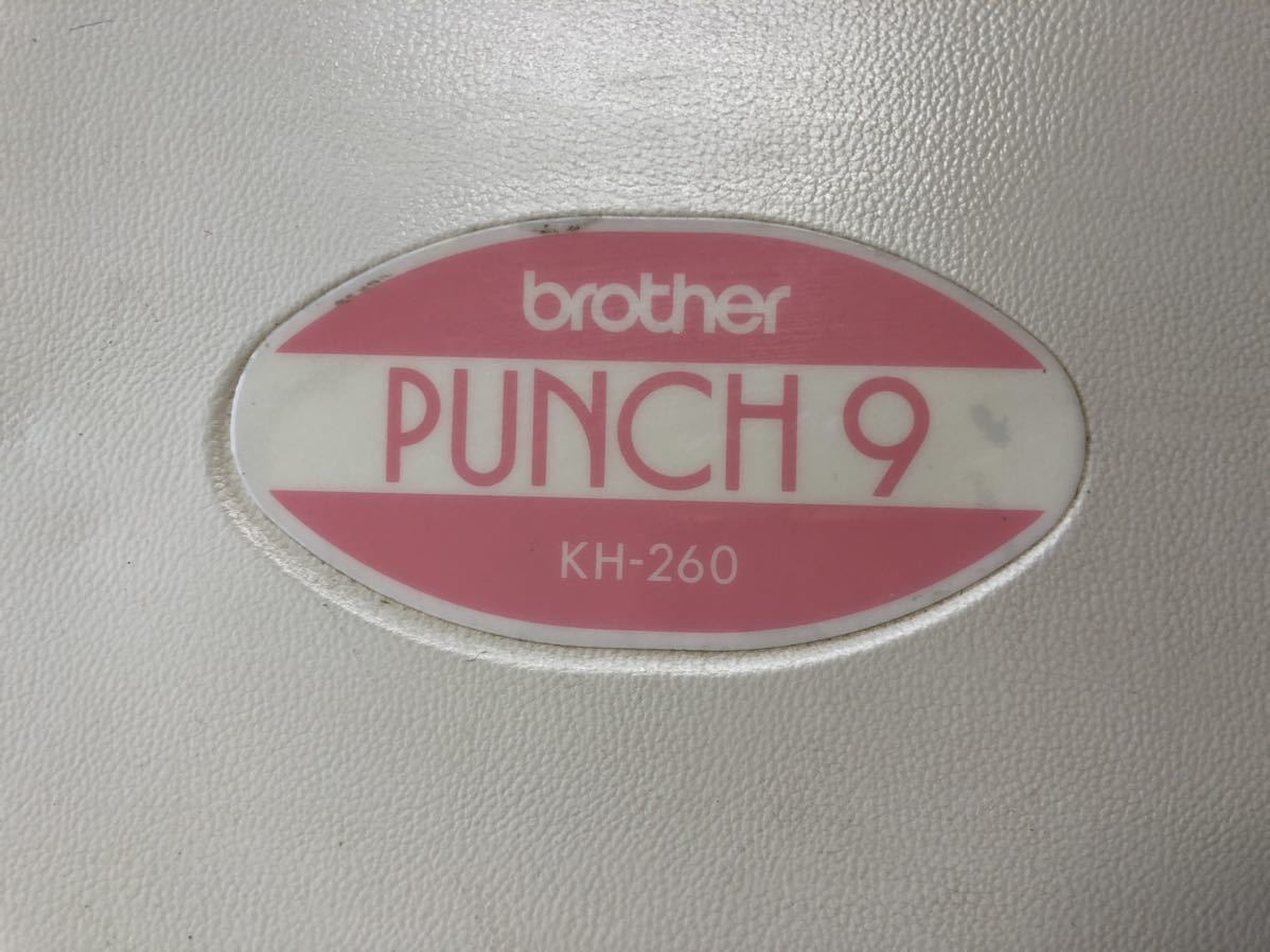 5 brother ブラザー PUNCH9 KH-260 編み機 _画像2