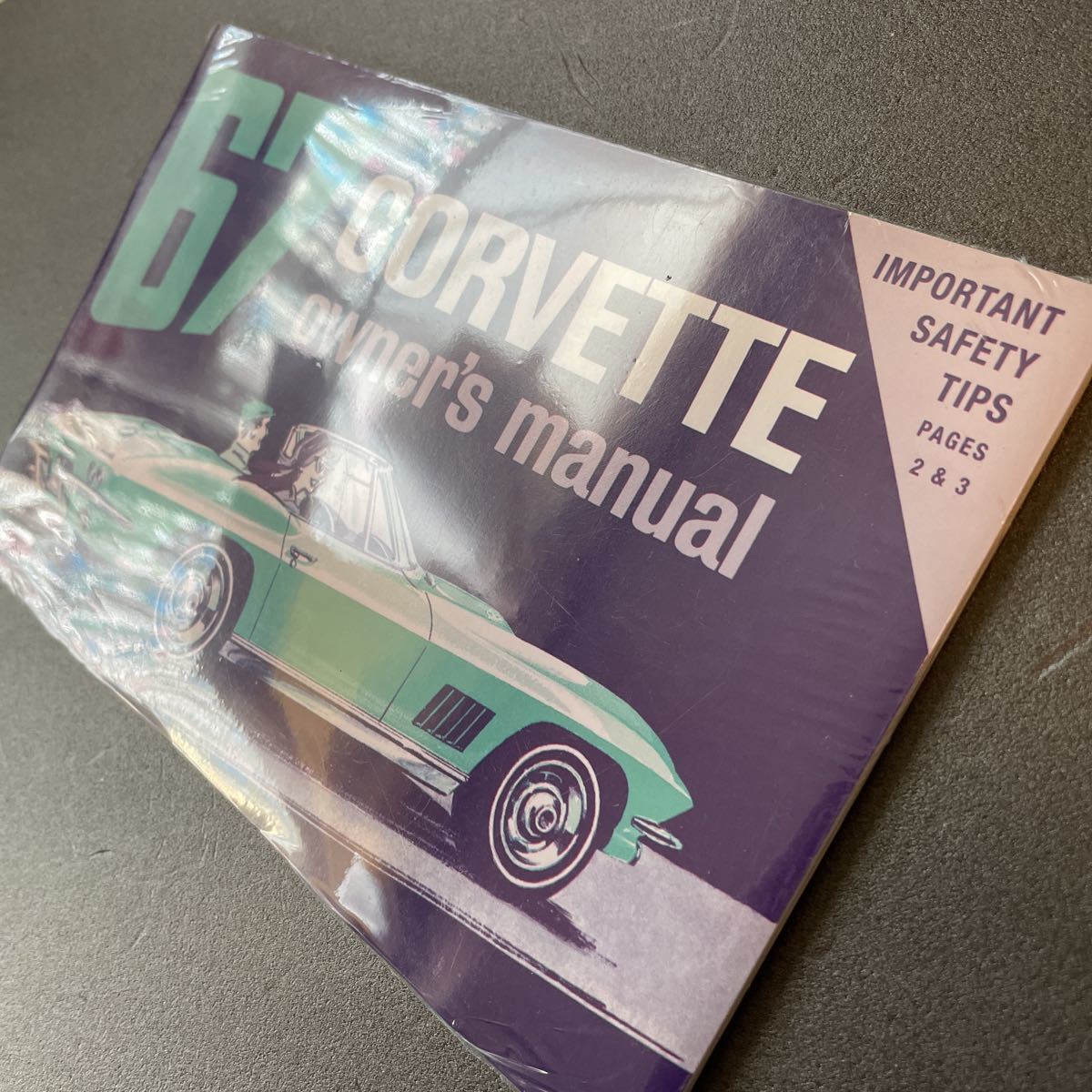 67 1967 Chevrolet CORVETTE シボレー コルベット オーナーズマニュアル 取説 USA GM 取説 取扱説明書_画像1