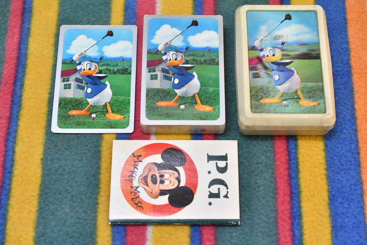 昭和 レトロ 当時物 任天堂 ディズニートランプ 3Dケース ミッキー