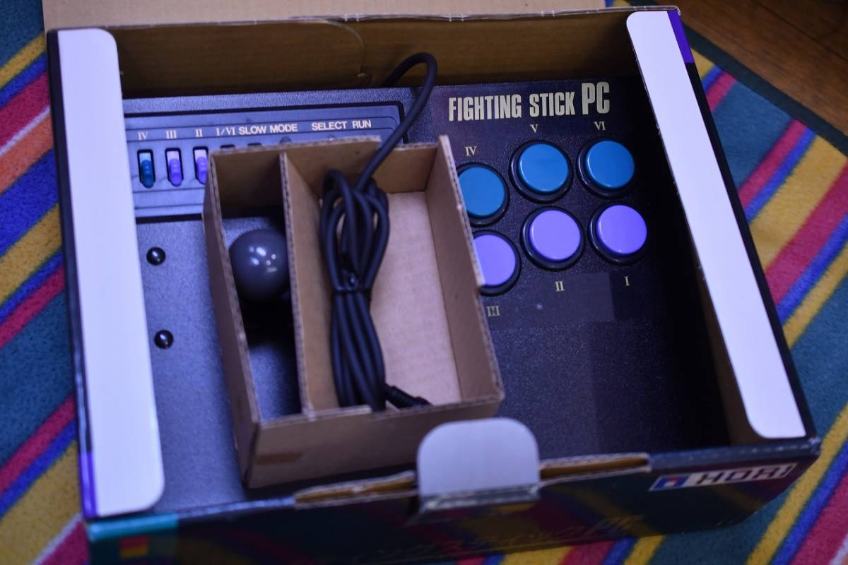 PCエンジン ファイティングスティックPC コントローラー ホリ電機 HORI