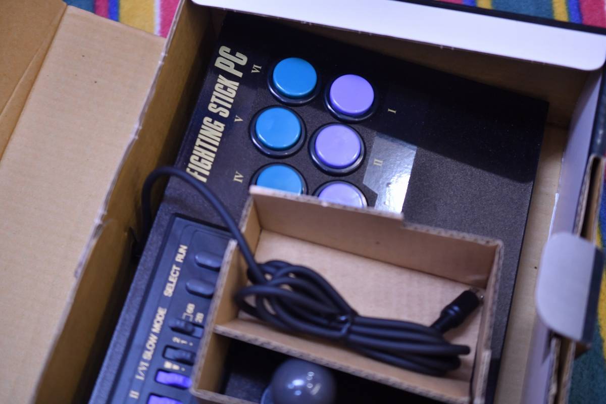 PCエンジン ファイティングスティックPC コントローラー ホリ電機 HORI