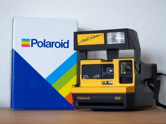 Polaroid Cool Cam 600 ポラロイド クールカム カメラ イエロー ジャンク