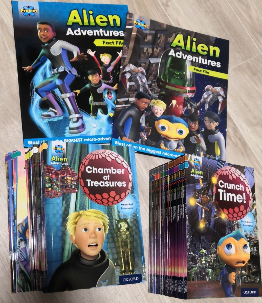 Project X Alien Adventures 1&2　56冊セット