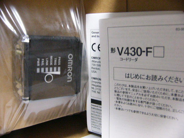 ☆新品☆ OMRON PLC V430-F000M12M レーザバーコードリーダ ☆新品☆ OMRON PLC V430-F000M12M レーザバーコードリーダ