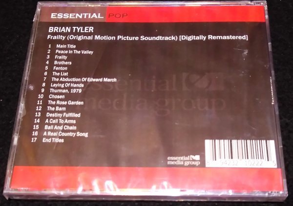 f Laile tea .. soundtrack CD* unopened CD 2014 year li master record Brian * Thai la-Frailty Brian Tyler Johnny Cash Bill * Park stone 