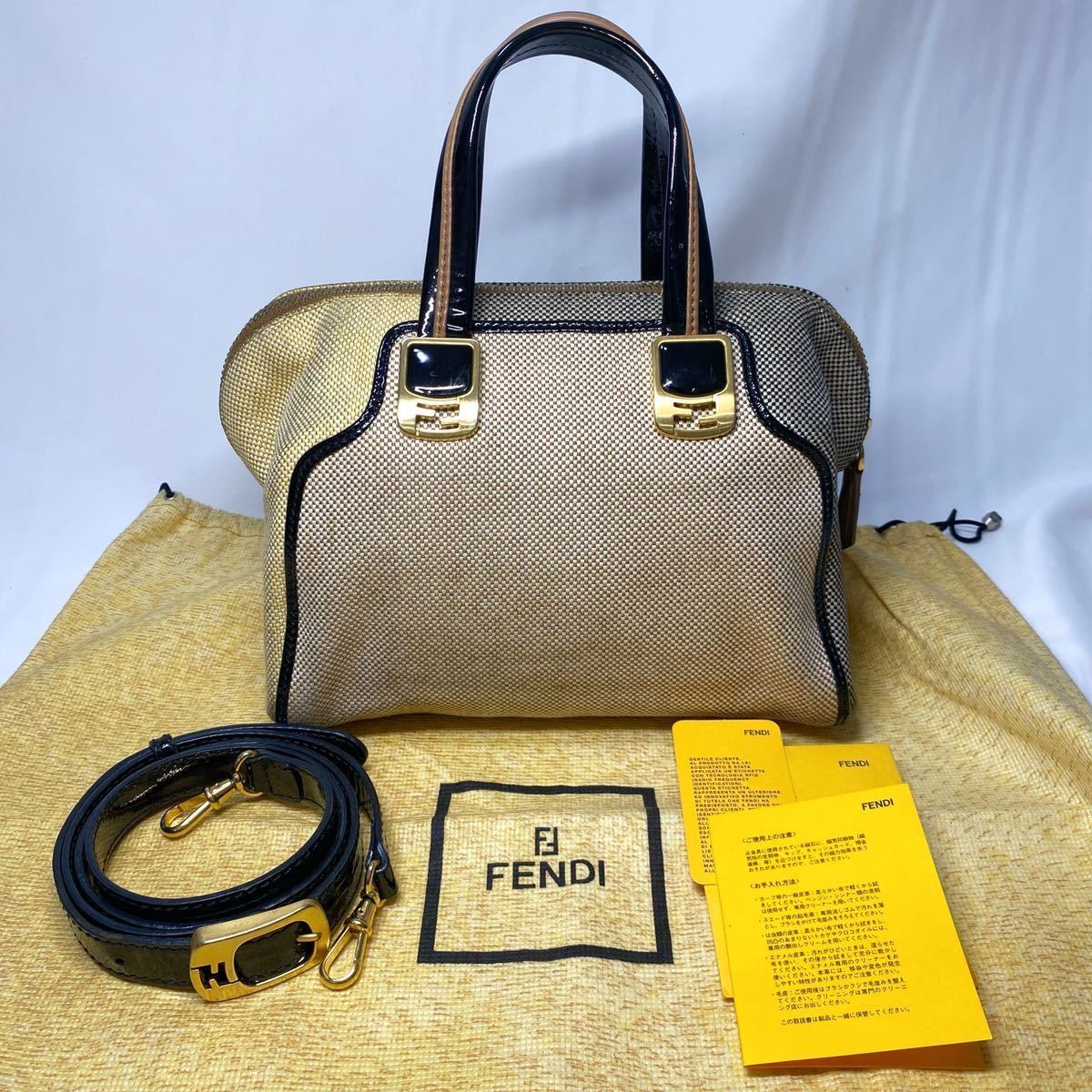新作登場新作 FENDI - 超美品◇FENDIカメレオン◇トートバッグ