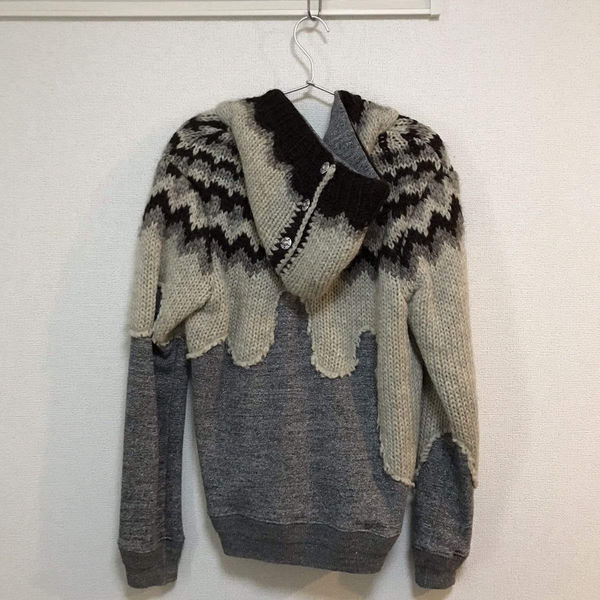 Desertic リキッドニット パーカー M チャコールグレー | laninternet