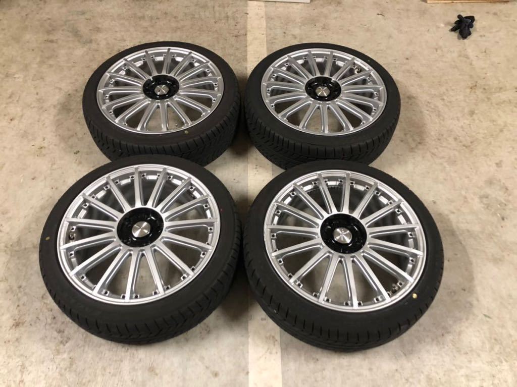 ロクサーニ☆シュナーベル☆225/40/R19バリ山☆19インチ☆7.5J+55☆5